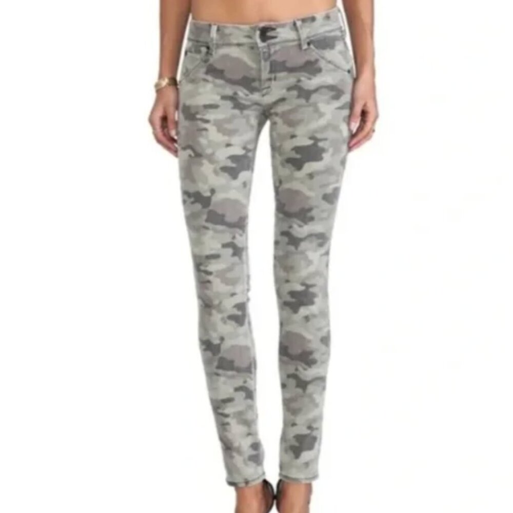Hudson Camo Collin Flap Skinny Jean Size 29